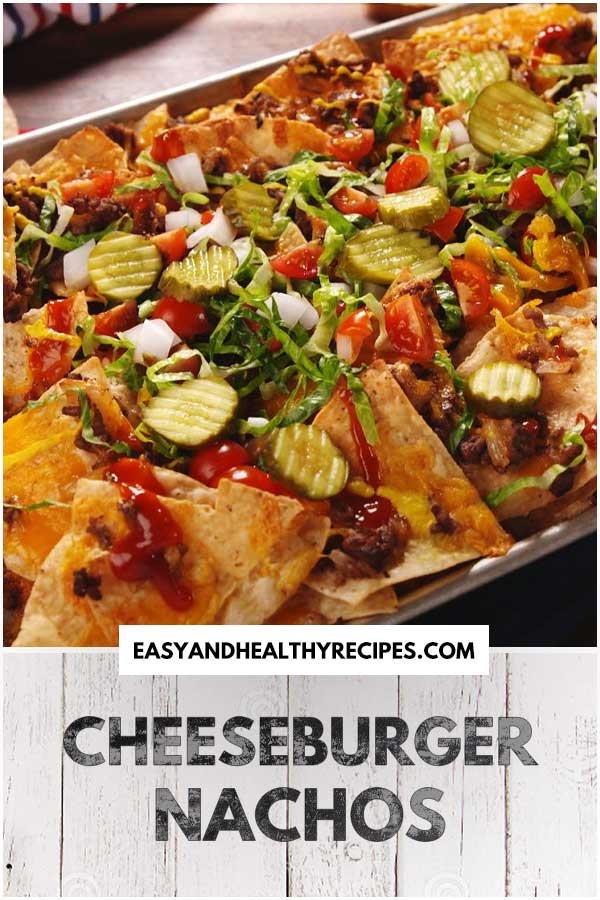 Cheeseburger Nachos