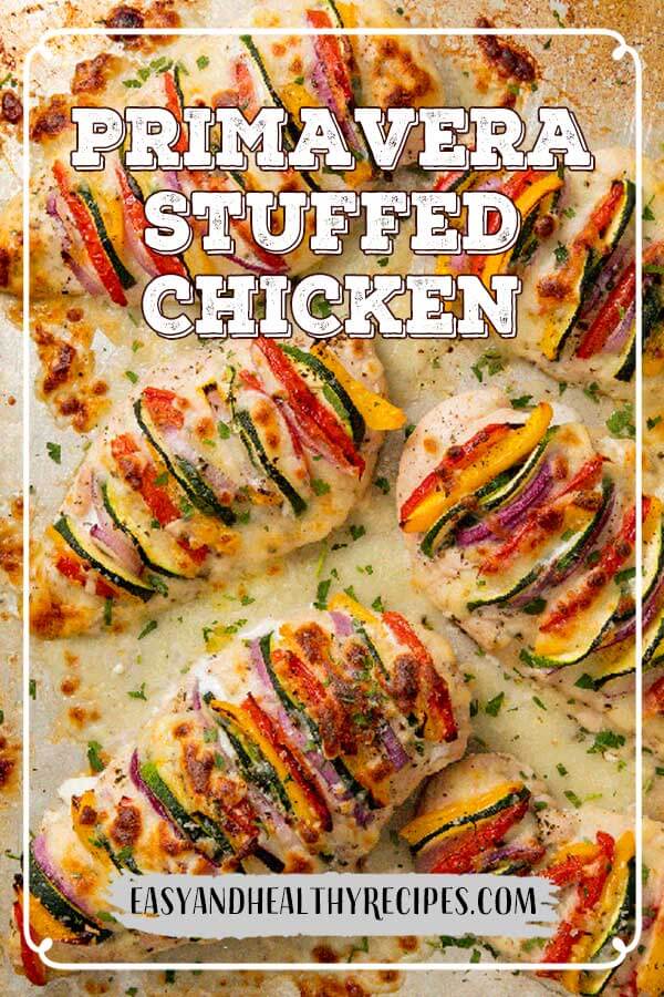 Primavera Stuffed Chicken