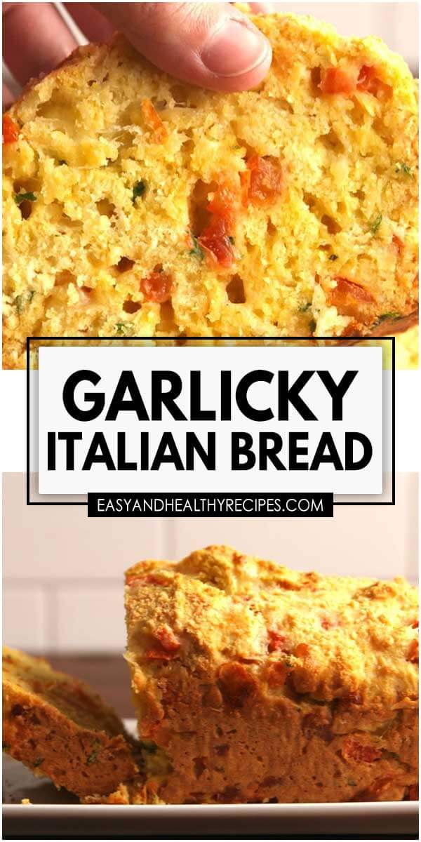 Garlicky Italian Bread