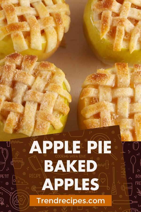 Apple Pie Baked Apples
