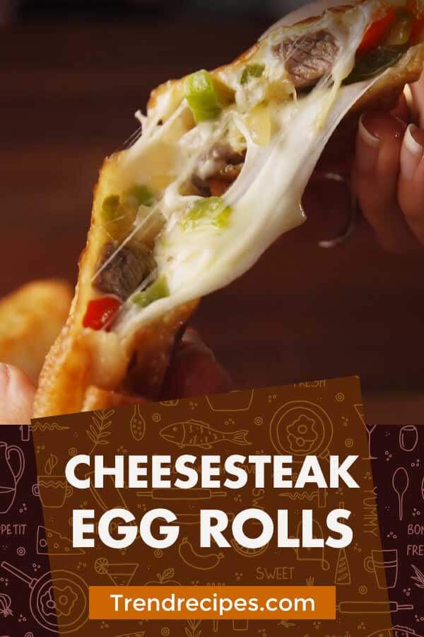Cheesesteak Egg Rolls