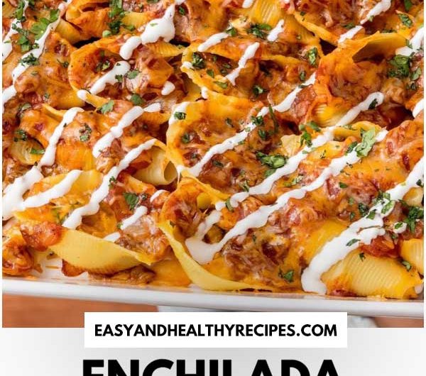 Enchilada Stuffed Shells