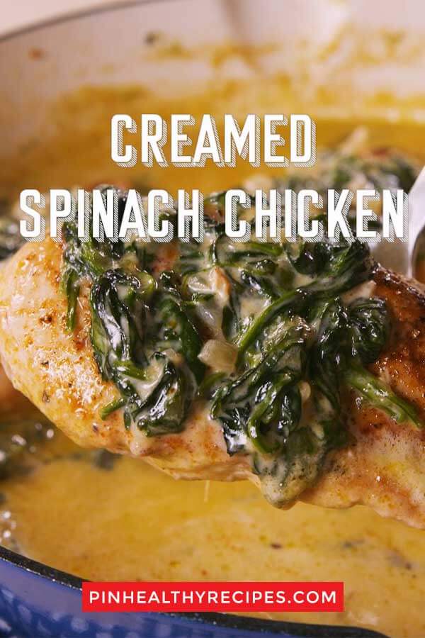 Creamed Spinach Chicken