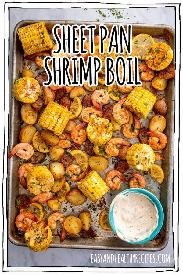 Sheet Pan Shrimp Boil