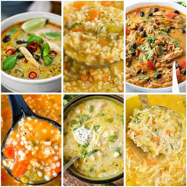 Chicken Soups 1 6 - 30 Easy And Delicious Chicken Soup Recipes That You Will Love